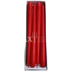 Red Taper Dinner Candles
