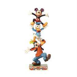 Goofy, Donald and Mickey, Teetering Tower