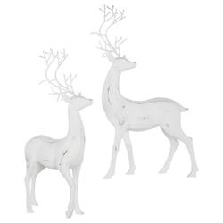Deer  White  -  Set of 2