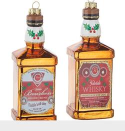 Yuletide Spirits decoration-  -  Bourbon or Whisky