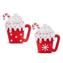 Hot Cocoa with Marshmallows Ornament (2 assorted)
