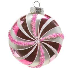 Pink Peppermint Hanging Ornament