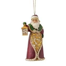 Santa with Lantern Decoration