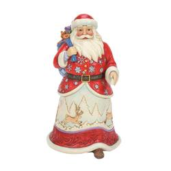 Santa with Toy Bag Over Shoulder