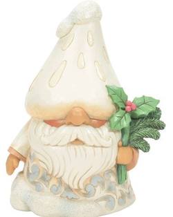 Gnome with Mushroom Hat