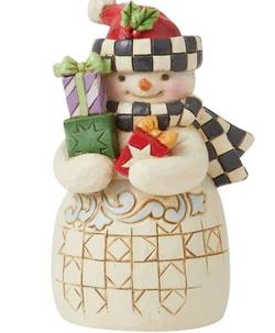 Snowman with Check hat