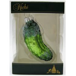 Boxed Glass Christmas Pickle - 90mm