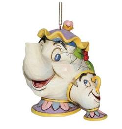 Mrs Potts and Chip Hanging Ornament