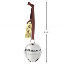 2024 The Polar Express™ 20th Anniversary Santa's Sleigh Bell Metal Ornament