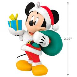 2024 Disney All About Mickey! Santa Mickey Ornament