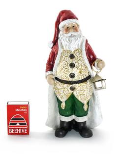 Red and Green Santa Figure