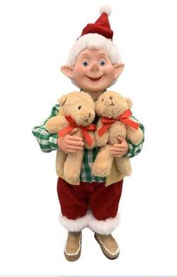 Elf with Teddies