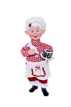 Standing Elf - Pudding Chef