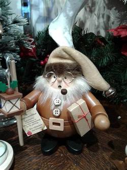 Smoker Santa Lantern