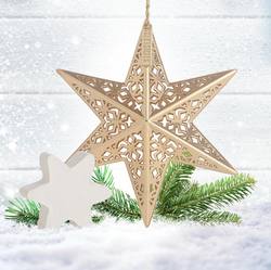 Winter Fir Scented - Gold Star