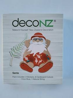 Santa NZ Hanging Decoration  DIY