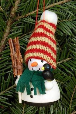 Snowman with Broom
