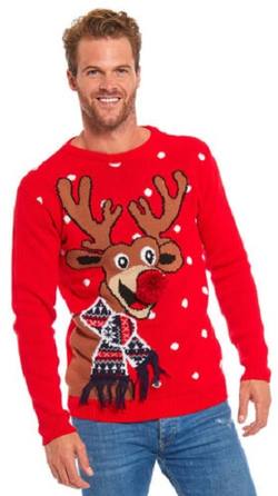 Red Nose Romp - Unisex Jumper