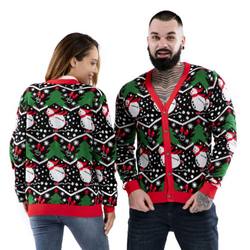 Snowman Cardigan - Unisex