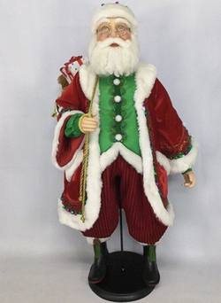 Santa with Toybag   80cm