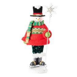 All the Trimmings Snowman Nutcracker