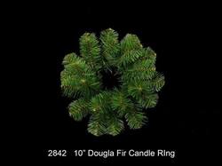 10'' Douglas Fir Candle Ring/Wreath