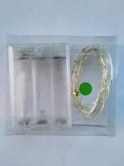 Green -Silver Wire - 3M