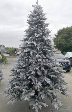 10 Foot Snowy Pine Tree