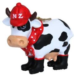 NZ Christmas Cow Hanging Ornament