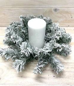 Candle Wreath  12"