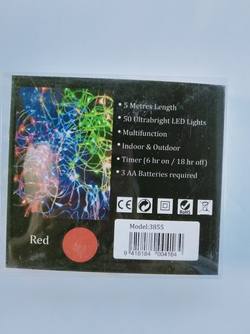 Red - Silver wire - 5M