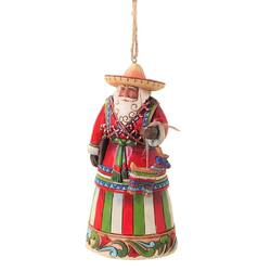 Mexican Santa Hanging Ornament- NO BOXSPECIAL