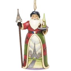 French Santa Hanging Ornament