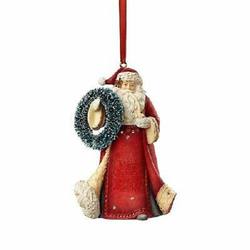 Santa with Wreath