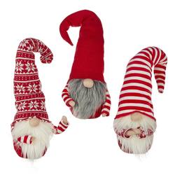 Red & White Gnome (3 Assorted) 37.5cm