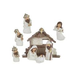'Oh Holy Night' Nativity Set with 8 pieces