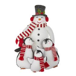 Winter Friends, Snowman & penguin