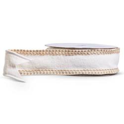 Ivory Ribbon Jute Trim