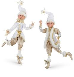 Posable Champagne Elf - 2 Assorted