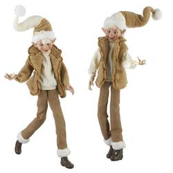 Cozy Posable Elf (2 Assorted) 30"