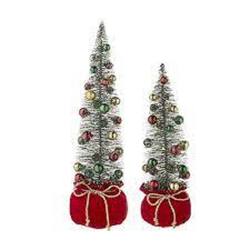 Brush  Trees  tabletop LED - Set of 2