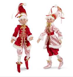 Elf - Pink & Red- 2 Assorted