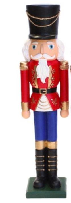 Nutcracker- Blue Legs Black Hat