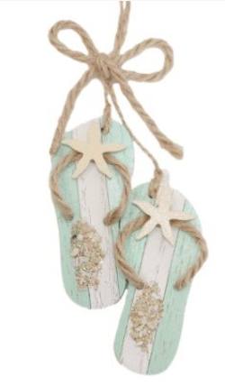 Coastal Jandles Hanging Ornament