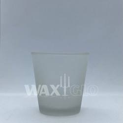 Frosted Glass Votive Holder