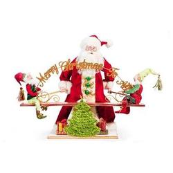 See-Saw Santa & Elves - 25.5"