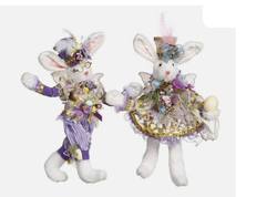 Mr. & Mrs. Festive Rabbit Fairy Medium 44cm