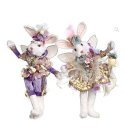 Mr & Mrs Rabbit Lavender PAIR
