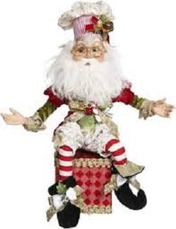 North Pole Baker Elf Stocking Holder - 15"