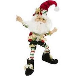 North Pole Candy Cane Elf (Small) - 13"